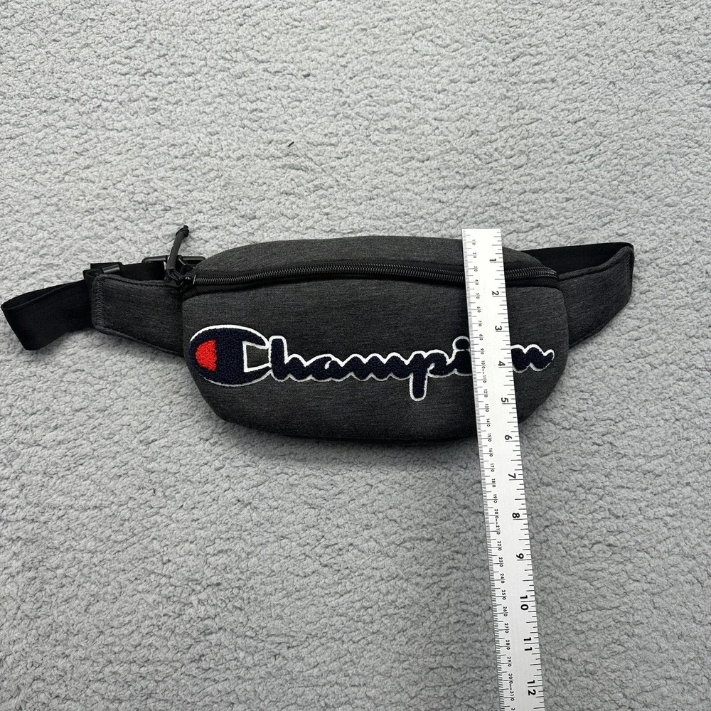 Champion CH1033-020 Prime Bag Slingpack Fanny Pack Dark Grey Felt Patch OSFA